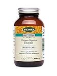 Flora - Urgent Care Enzymes with Lactase, Enhances Digestion & Provides Relief for Lactose Intolerance, Gluten-Free, Non GMO, 120 Vegetarian Capsules