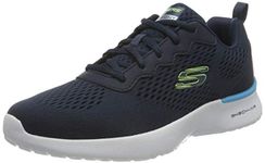 Skechers Men's Skech-air Dynamight Walking Shoe, Navy, 9 UK