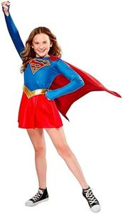 Rubie's Official - Disfraz de Supergirl (serie de televisión), tamaño S (3-4 años)