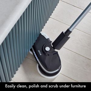 Aircraft Home PowerGlide Cordless Hard Floor Cleaner & Polisher – 4 Pads for Wood, Tile, Laminate