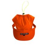 MIA 'N' MO Orange Baseball Cap for Dogs (L)