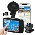 Dash Cam, Z-Edge Dual Dash Cam Fron