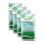 TePe Interdental Brushes 0.8mm Green - 4 Packets of 8 (32 Brushes) by TePe