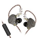 KZ ZSN PRO Headset HIFI Hybrid Technology Professional Dynamic In-ear Earphone (With mic, Grey)