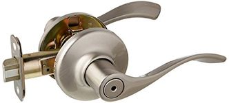 Kwikset 300BL Balboa Privacy Door Lever Set, Satin Nickel