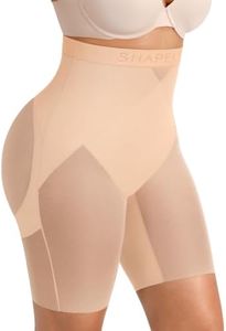 SHAPELLX Shapewear Tummy Control Shorts for Women High Waisted Body Shaper