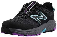 New Balance Women's Fresh Foam 510 V6 Trail Running Shoe, Magnet/Cosmic Rose/Virtual Blue, 8.5 M