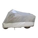 Guardian by Dowco 26010-00 UltraLite Water Resistant Indoor/Outdoor Motorcycle Cover: Grey, Medium