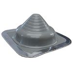 Chimsoc HT Rubber Pipe Flashing - Grey High Temperature Silicone - Suits 5-120mm Diameter Pipes