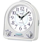 Seiko Alarm Clock, White, Standard