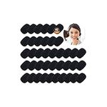 40 Pack Mini Headset Microphone Windscreens Foam Microphone Cover for Headset Lapel Lavalier - Black