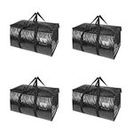 4 Pack Heavy Duty Moving Bags with 