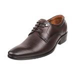 Metro Men Wine Formal Leather Lace Up Shoes UK/5 Eu/39 (19-24)