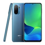 Ulefone NOTE 13P Mobile Phone Unlocked, 20MP Dual Rear Camera, 16MP Front Camera, G35 2.3GHz 4GB + 64GB, DUAL SIM Smartphone 4G, 6.5'' FHD+ screen, 3-Card Slot Design, Android 11, NFC Blue