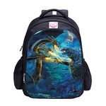 MATMO Monster Dragon Backpack Monster Dragon Backpacks for Boys School Backpack Kids Bookbag (Monster Dragon Backpack 13), Backpack 13, OneSize, Cartoon