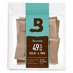 Boveda High-Absorbency 49% Two-Way Humidity Control Packs for Music Instruments in Extreme Humidity – 4 Pack – Size 40 – Moisture Absorbers for Instrument Cases – Prevent Warp – Resealable Bag