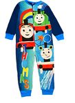 Thomas & Friends Younger Boys Kids Thomas The Tank Engine Onesie, All in One Pyjamas, PJs, Navy, Size 3-4 Years