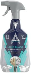 Astonish Limescale Remover Spray, Hard Water & Calcium Cleaner 25oz