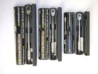 Pittsburgh Pro Reversible Click Type Torque Wrench Sizes 1/4-Inch, 3/8-Inch, 1/2-Inch, Set of 3 by Pittsburgh Pro