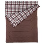 Coleman Hampton Double Sleeping Bag - Brown