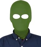 Gaoin Unisex Eyes Hole Costume Zentai Hood Mask (Army Green)