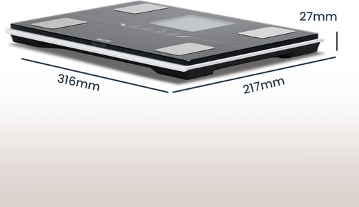 Tanita BC-401 Smart Scale – Black Body Composition Monitor