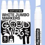 ARTISTRO 5 White Acrylic Paint Pens