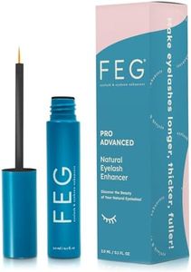 FEG Pro Advanced Natural Eyelash Enhancer Serum for Rapid Eyelash Growth | Extra Strength Lash Serum for Growing Naturally Thick, Full, and Long Eyelashes | 3ml | Stimulates Natural Eyelash Growth