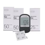 ARKRAY GlucoCard G+ Blood Glucose Monitor with 125 Strips + 25 Lancets