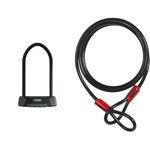 ABUS GRANIT XPlus 540 U-Lock 160HB230 Anti-Theft, 230 mm + USH540 & Cobra Cable