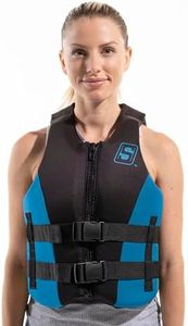 Seachoice Evoprene Multi-Sport Life Jacket - S - Blue/Black, Fits Chest 30-33 in, USCG Level 70