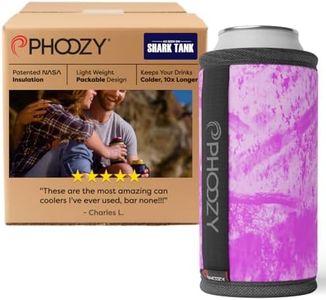 PHOOZY Insulated Can Cooler for Tall 16 oz Cans - Patented Drink Sleeve with NASA-Inspired Technology - Keeps Beer, Soda & Sparkling Water Cold Longer - Lightweight Outdoor Can Holder - Pink