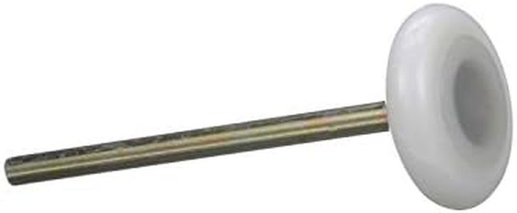 DURA-LIFT Ultra-Life MAX 3" Sealed 6201ZZ Bearing Nylon Garage Door Roller, 7" Stem, Pack of 10