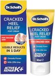 Dr. Scholl's Cracked Heel Complete Cream with Repair K+, 60ml - Moisturising Treatment Cream for Cracked Heels and Dry Skin with Keratin- 1 x 60 ml