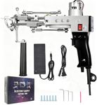 Vehipa Tufting Gun 2 in 1 Loop Pile Cut Pile Rug Gun Machine Starter Kit for Tufting Lover
