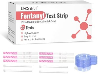 [20 Pack]Fentanyl Test Strips for Powder,Liquid&Pills: Rapid Fen Testing Kits for Subatance in High Accurancy - 10ng/mL Cut Off - Complete Sets