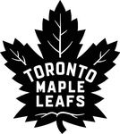 MTech - Toronto Maple Leafs Emblem Team Logo Hockey Sticker Decals for Kids Bedroom Decor Wallpaper Bumper Windshield Sticker (Small, Black)