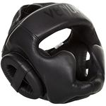 Venum Unisex's Challenger 2.0 Head Gear Matte, One Size, Black/Black, 144 x 87 x 40 cm (WxHxD)