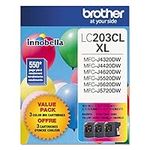 Brother Printer Genuine High Yield Color Ink Cartridge, LC2033PKS, Replacement Color Ink Three Pack