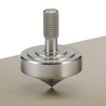 CHEETOP Stainless Steel Spinning Top, Precision Mini Desktop Gyroscope, Kill Time Reduce Stress ADHD Toys, Perfect Balance Gyro (Silver Style 1)…