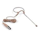 Lightweight Single Ear-Hook Condenser Microphone Mic 3-Pin XLR Plug for Wireless Bodypack Transmitter