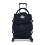 Joules Coast Collection Trolley Travel Luggage Case 4-Wheel, French Navy, Cabin Small