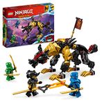 LEGO NINJAGO Imperium Dragon Hunter Hound Set, Monster Figure Building Toy for 6+ Years Old Kids, Boys, Girls, Posable Mythical Creature, Ninja Gift with 3 Minifigures 71790