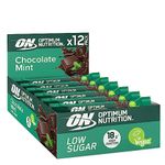 Optimum Nutrition Chocolate Mint Plant Bar, 10 x 60 g