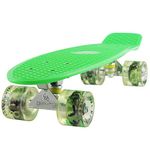 Skateboard Green Adults Little Cruiser Complete Kids Skateboards Youth Board for Boy Girl Beginners Children Toddler Teenagers Birthday (Green)