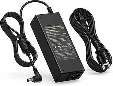 19V Monitor Power Cord for LG, AC/DC Power Supply LCD LED HD TV Monitor LG Electronics 19" 20" 22" 23" 24" 27" Widescreen Ultrawide HDTV Replacement Power Adapter Cord