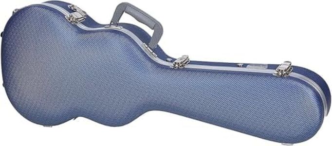 Crossrock CRA800TUBL ABS Tenor Ukulele Hard-Shell Case, Blue