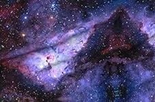 Spoonflower Fabric - Carina Nebula,