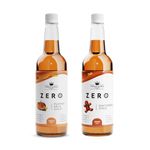 Three Kings Pantry Zero Calorie Syrups Winter 2 Flavour Pack | Keto Friendly Coffee Syrup Sugar Free | Guilt Free indulgent flavouring (Winter Duo)