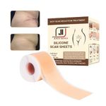 JOICE IMPEX Scar Tape Silicon Sheet for Scar Removal Waterproof Medical Grade Soft Silicone Scar Tape Roll for Surgery Injury Tape